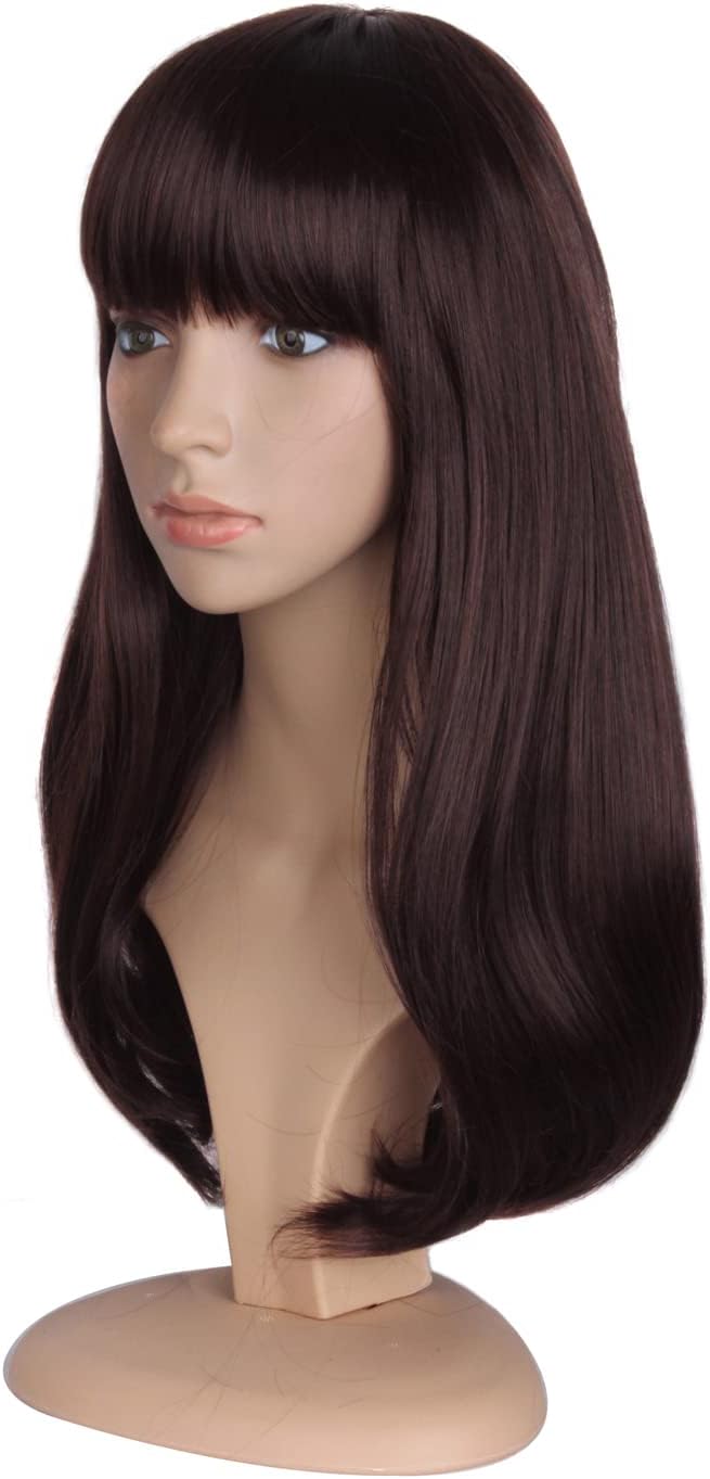 Peluca Rizada MapofBeauty Marrón Peluca Rizada MapofBeauty Marrón